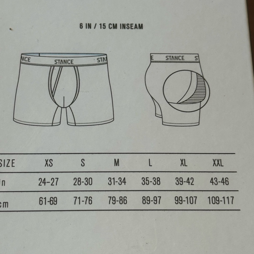 Stance Boxer briefs Collection brown striped NWT - Picture 3 of 5